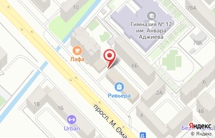 Салон красоты Boudoir в Каспийске на карте