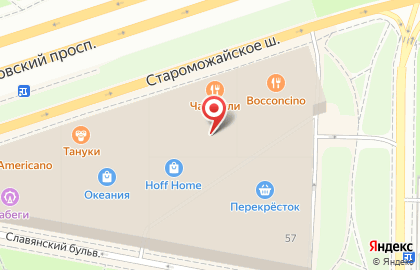 Десерт-бар Cream station на Кутузовском проспекте на карте