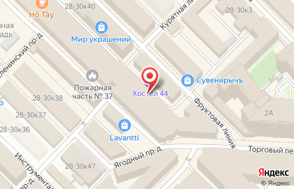 Магазин бижутерии на Садовой, 28-30 на карте
