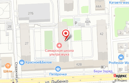 Продуктовый магазин в Самаре на карте