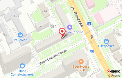 Страховая компания Ингосстрах-м в Нижнем Новгороде на карте