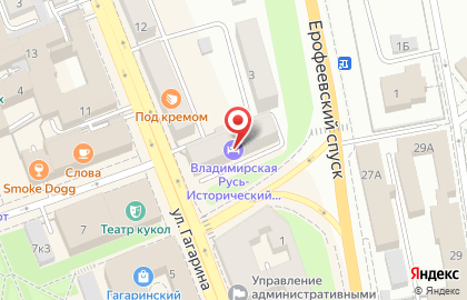 Клиника лазерной эпиляции и косметологии Подружки на улице Гагарина на карте