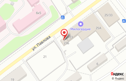 Салон ритуальных услуг Вечность на улице Академика Павлова на карте