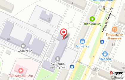 Стерлитамакский технологический колледж на карте