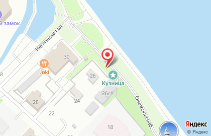 Кузница в Петрозаводске на карте