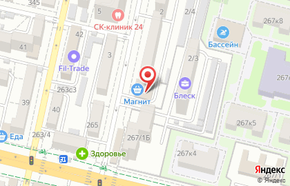 Продовольственный магазин Агрокомплекс на Севастопольской улице на карте