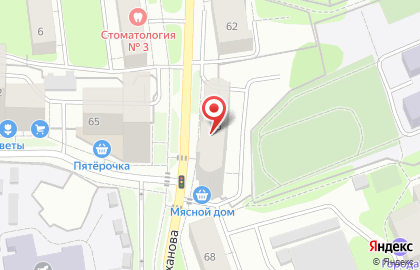 Магазин разливного пива Наш Хмель в Дзержинском районе на карте