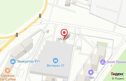 Шинный сервисный центр Пит-стоп на улице Маршала Жукова на карте