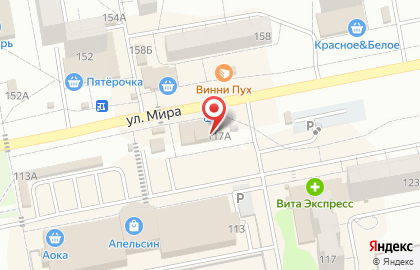 ООО Акварель на улице Мира на карте