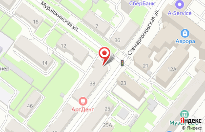 Метаком-сервис на Совнаркомовской улице на карте