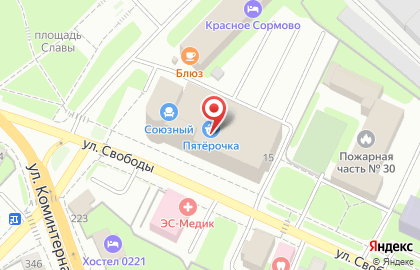 Мебельный салон Ангстрем в Сормовском районе на карте