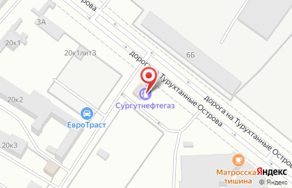 Автозаправочная станция Киришиавтосервис в Санкт-Петербурге на карте