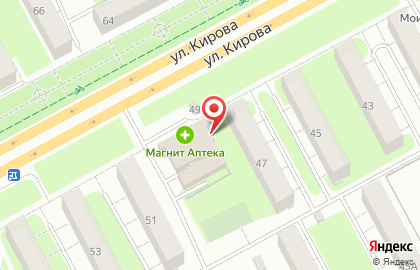Парикмахерская Светлана на улице Кирова на карте