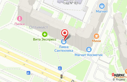 Автошкола Рулевой в Красносельском районе на карте