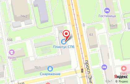 Общество защиты прав инвалидов войны и труда на карте