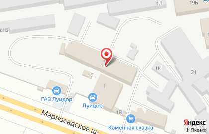 Магазин автозапчастей в Чебоксарах на карте