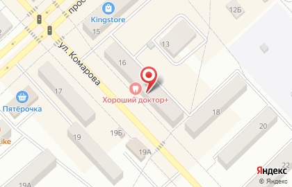 Больница Хороший Доктор+ на карте