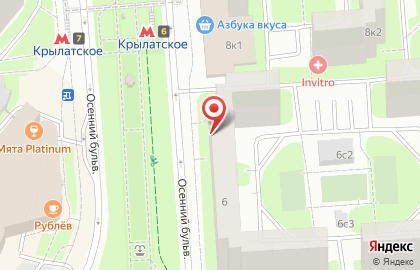 ТУИ Крылатское на карте