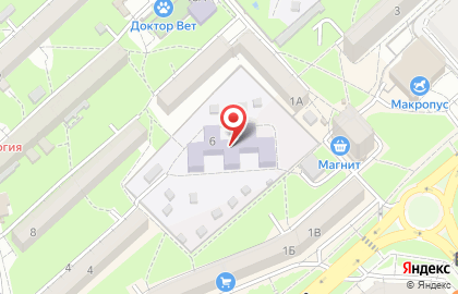 Детский сад №58 на улице Ватутина на карте