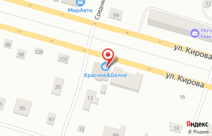 Красное & Белое в Екатеринбурге на карте