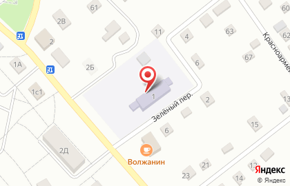 Березка в Волгограде на карте