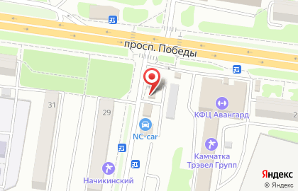 Сеть закусочных Пивмания в Петропавловске-Камчатском на карте