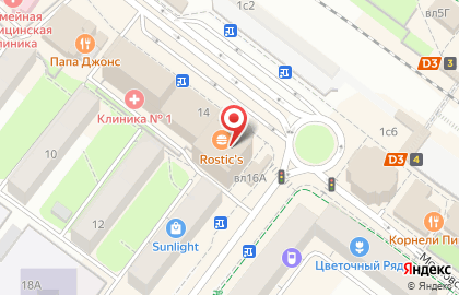 Банкомат, Home Credit Bank, ООО Хоум Кредит энд Финанс Банк на Московской улице на карте
