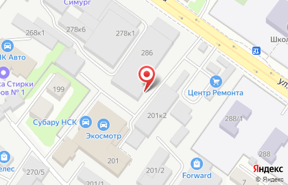 Производственная компания Магия Акрила в Октябрьском районе на карте