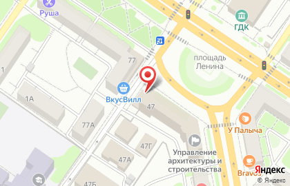 Салон цветов во Владимире на карте