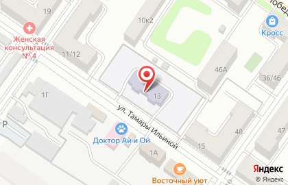 Детский сад №2 в Твери на карте