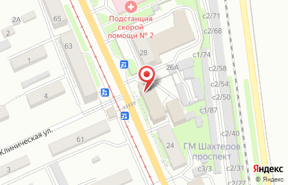 Мастерская по изготовлению ключей чипов и ремонту обуви, на карте