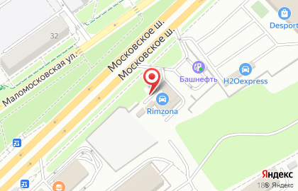 Автосервис и магазин запчастей Peugeot163 на Московском шоссе на карте