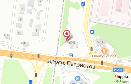 Торговая компания ВяткаЛес36 на проспекте Патриотов на карте