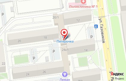 Федеральная сеть Фианит-Ломбард на улице Газовиков на карте