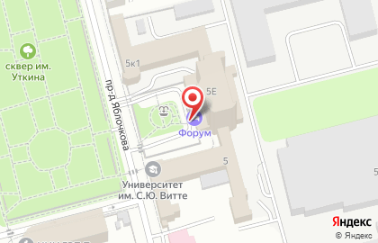 Банкомат СберБанк в проезде Яблочкова, 5е на карте