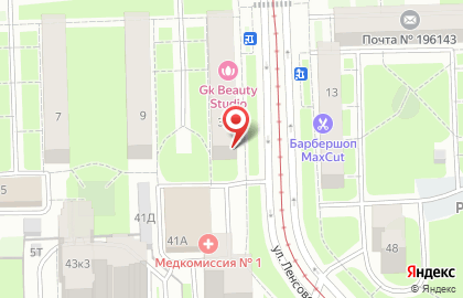 Продуктовый магазин в Санкт-Петербурге на карте