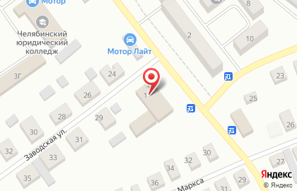 Ростелеком в Челябинске на карте