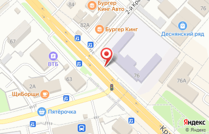 Киоск по продаже фастфудной продукции на Красноармейской улице на карте