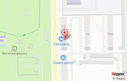 Автомагазин Светофор на улице Тухачевского на карте