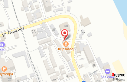 Гостиница в Махачкале на карте