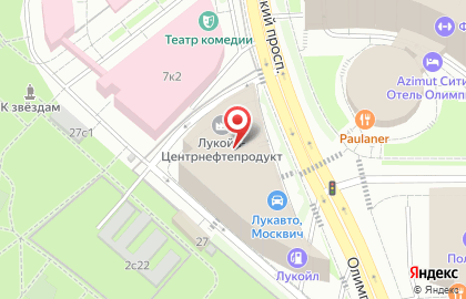 ООО ЛУКОЙЛ-Центрнефтепродукт на карте