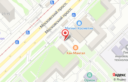 Мясная лавка на Московском проспекте на карте