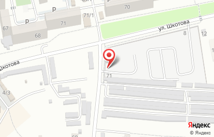 Автостоянка в Хабаровске на карте