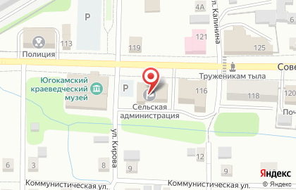 Пенсионный фонд РФ в Перми на карте