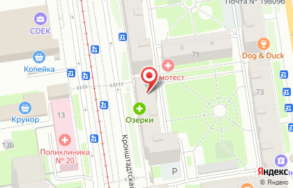 ПЯТЬ КАПЕЛЬ на карте