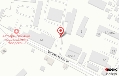 Торгово-сервисная компания АвтоСтартер на Запорожской улице на карте