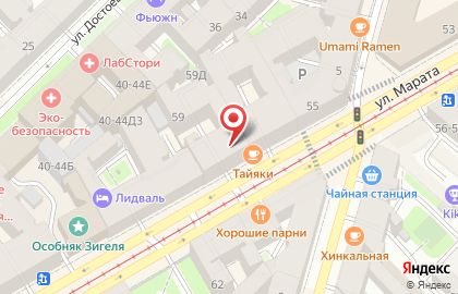 Апартаменты VARIANT M59 на Лиговском проспекте на карте