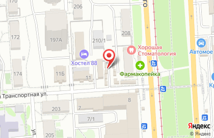 Киоск быстрого питания и табака на карте