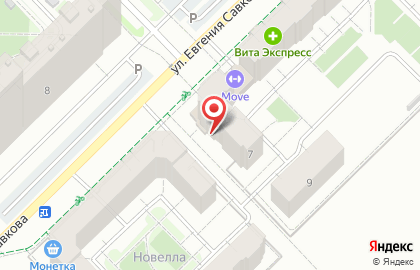 Служба доставки Суши Fresh на карте