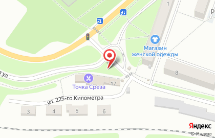 Киоск по продаже молочных продуктов в Узловой на карте